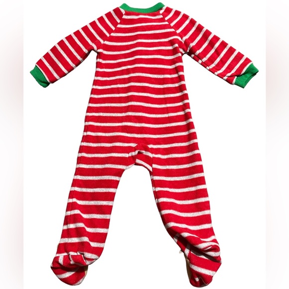 Carter’s Reindeer Fleece Pajama - Picture 2 of 4